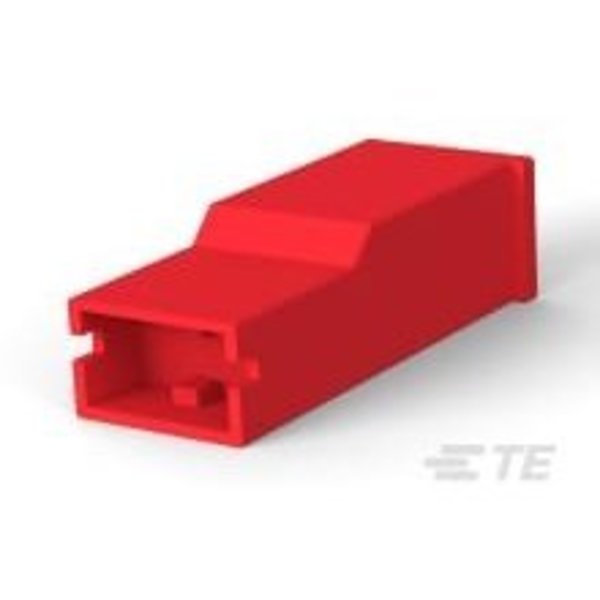 Te Connectivity PL 250 REC HSG 1P NYLON RED 2-154719-0